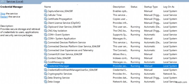 Credential Manager が Windows 11/10 で正しく表示されない/開かない/動作しない?これが修正です!