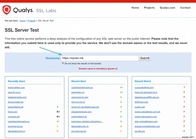 Chrome で ERR_SSL_VERSION_OR_CIPHER_MISMATCH を修正する方法