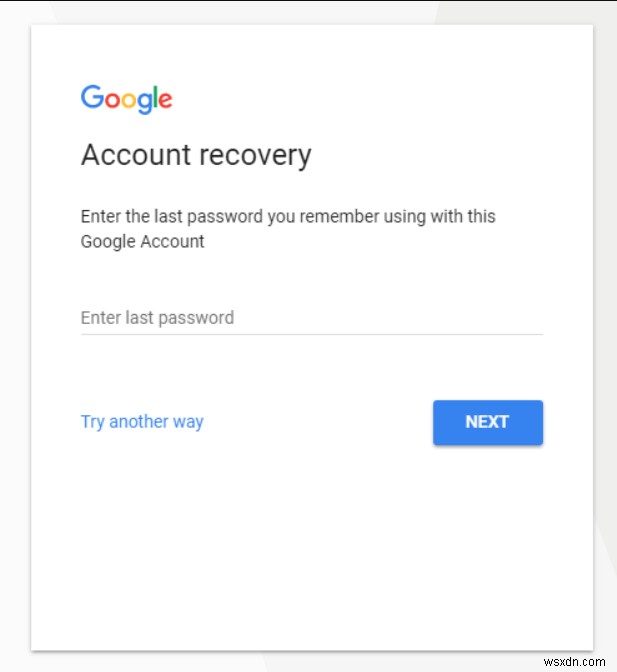 確認コードを使用して Gmail のパスワードをリセットする方法