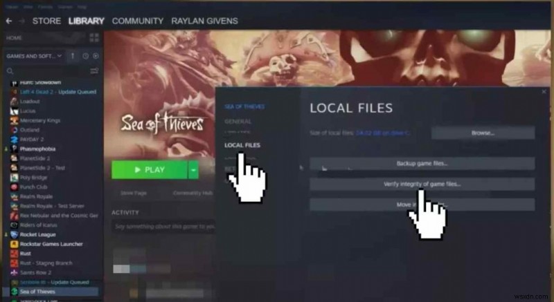 PC で「Sea Of Thieves サービスが一時的に利用できません」というエラーを修正する方法