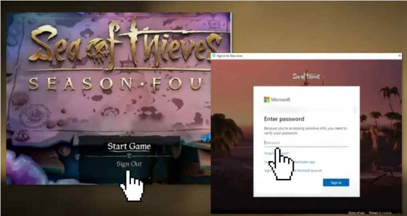 PC で「Sea Of Thieves サービスが一時的に利用できません」というエラーを修正する方法