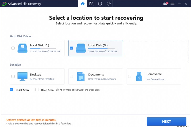 HDD、SSD、USB ドライブから削除されたファイルを復元する方法