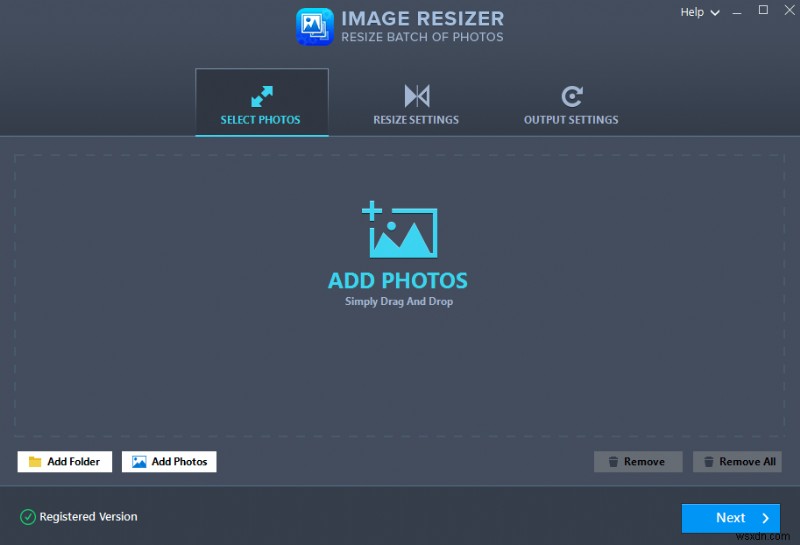 Image Resizer を使用して不適切な画像の配置を復元する方法
