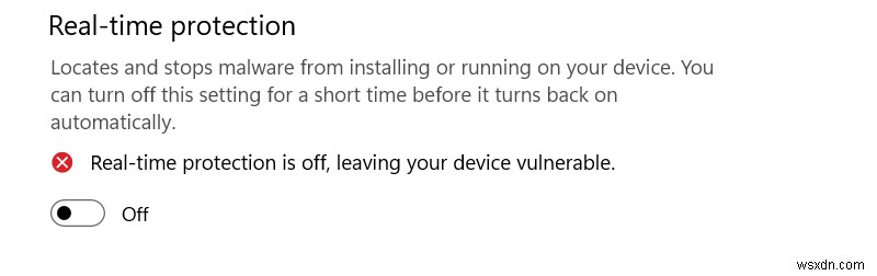 Windows Defender が脅威が検出されたと表示し続ける場合の対処法