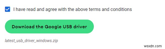 Windows で Google USB ドライバをダウンロード/インストールする方法