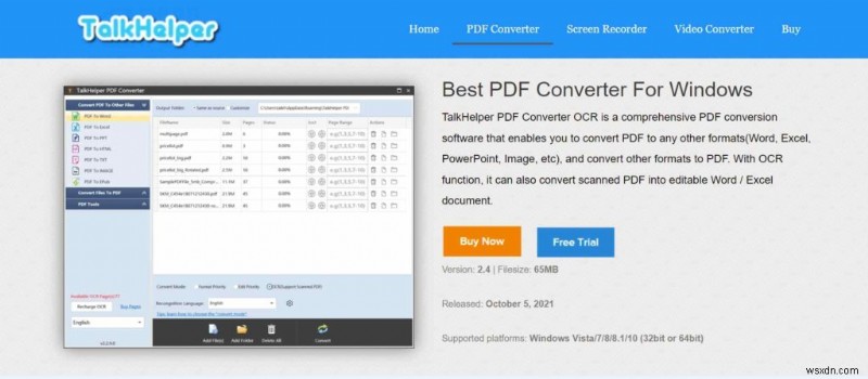 Windows および Mac 用の Excel から PDF へのコンバーター ベスト 10