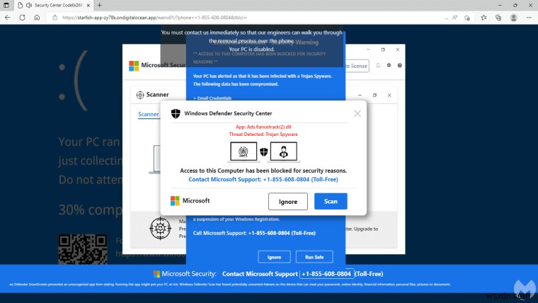 Microsoft Edge がセキュリティで失敗 – 悪意のある Web サイトを助長する