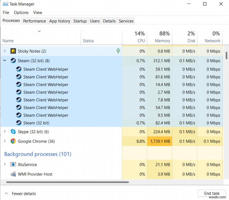 Steam クライアント WebHelper の高い CPU 使用率を修正する方法