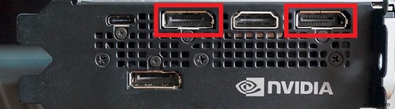 [解決済み] NVIDIA GPU に接続されたディスプレイを現在使用していない
