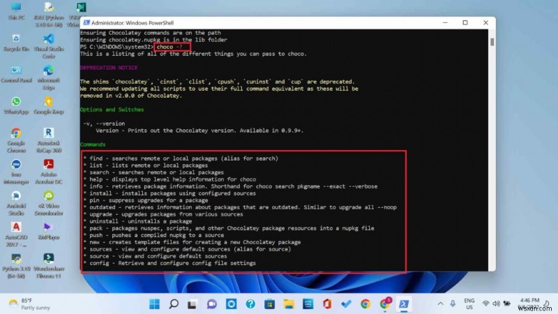 コマンド プロンプトまたは PowerShell からアプリをインストールする方法