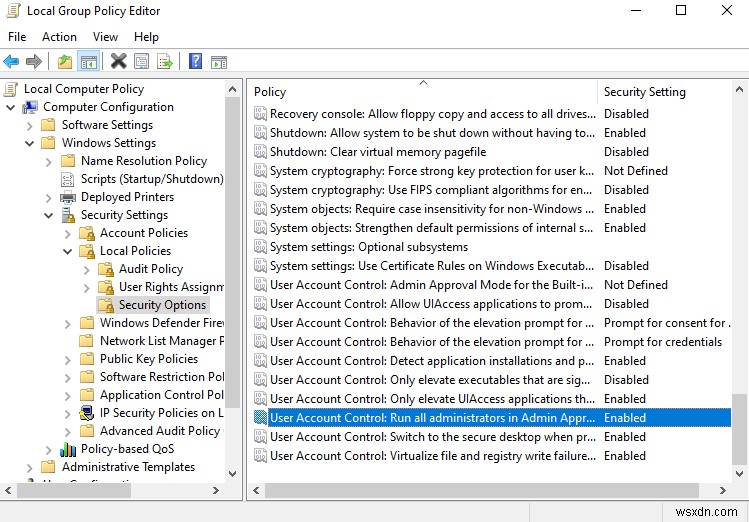 Windows 11 でユーザー アカウント制御を削除する方法