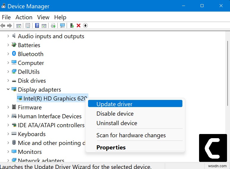 Windows 11 でグラフィック カード ドライバを更新する方法