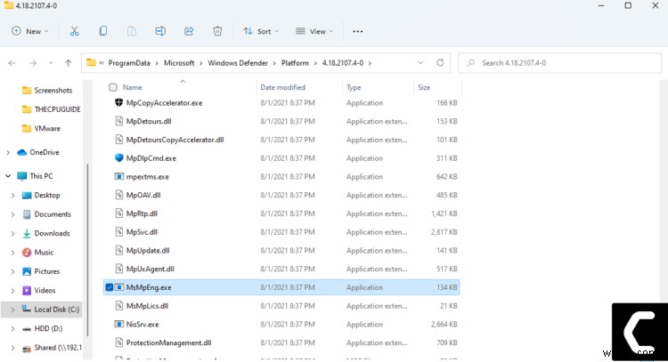 「Antimalware Service Executable」が Windows 11 で CPU リソースを使用しないようにする方法