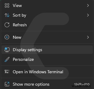 Windows 11 で解像度を変更する方法