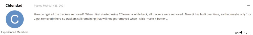 CCleaner がトラッキング ファイルをクリーニング/表示していませんか? [5 つの簡単な修正]