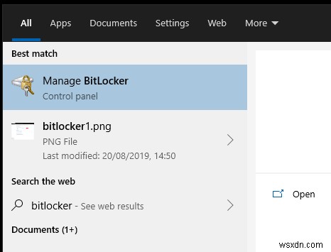 Windows 10 に組み込まれているディスク全体の暗号化ツールである BitLocker の使用を開始する