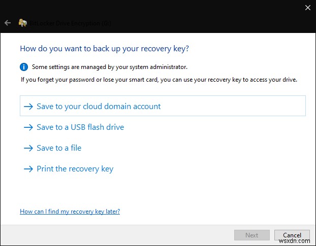 Windows 10 に組み込まれているディスク全体の暗号化ツールである BitLocker の使用を開始する