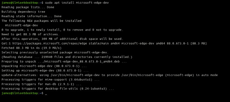 Linux に Microsoft Edge Dev をインストールする方法 