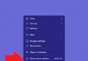 単一のターミナル コマンドを使用して Windows 10 から Windows 11 に完全な右クリック メニューを復元する方法