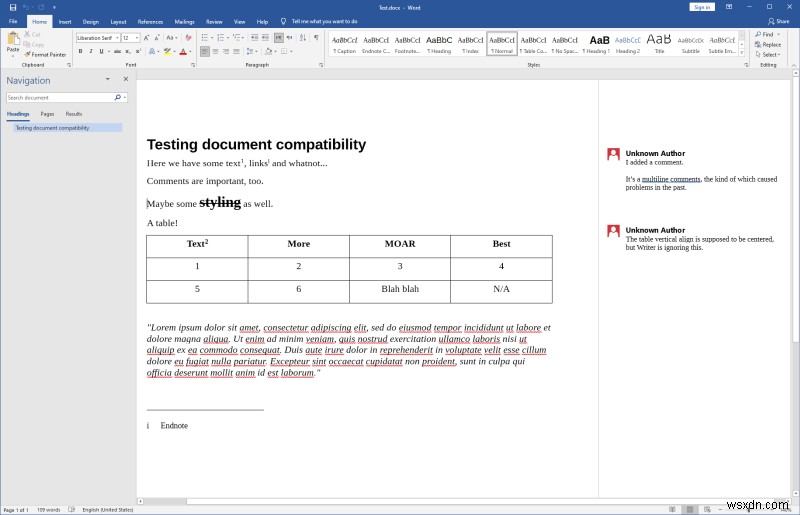 LibreOffice 7.2 レビュー - 転換点?