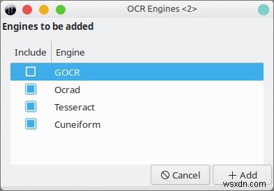 OCRFeeder - 画像がテキストに移動する場所