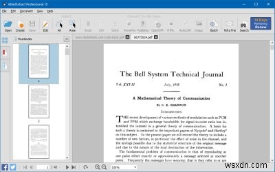 Able2Extract PDF コンバーター 10 レビュー