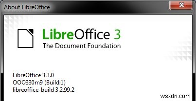 LibreOffice - 始まり