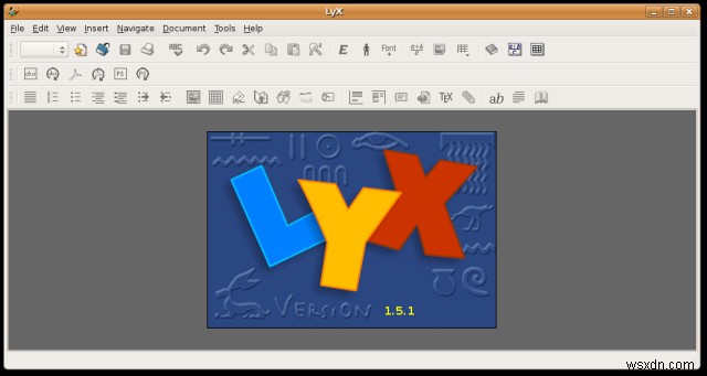 LyX - 強力なドキュメント プロセッサ