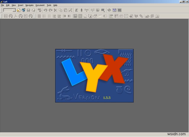 LyX - 強力なドキュメント プロセッサ
