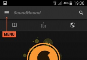 SoundHound - 豊富な音楽検索?