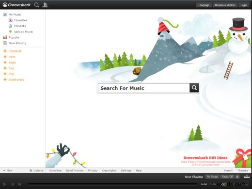 Grooveshark - 完璧なオンライン音楽サービス