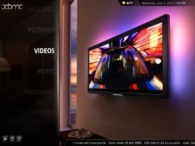 XBMC Camelot - 美しく、スタイリッシュで上品で楽しい