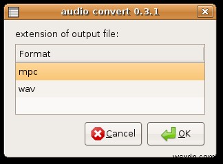 Linux での音楽ファイル形式の変換 - チュートリアル