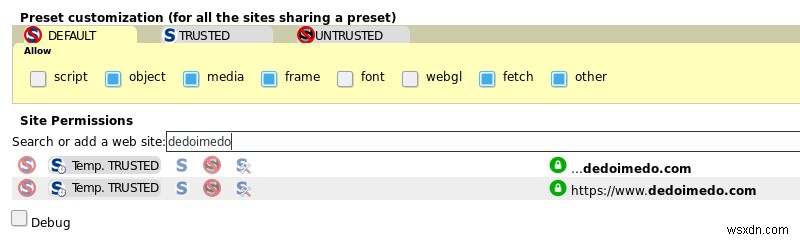 Firefox 57-59 &Noscript 10 使用ガイド - 第 2 版