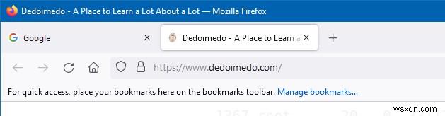 Firefox 91-94 &視覚的および人間工学的な追加の調整