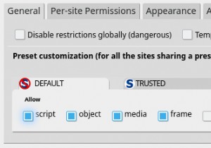 フォントの脆弱性を修正する Noscript