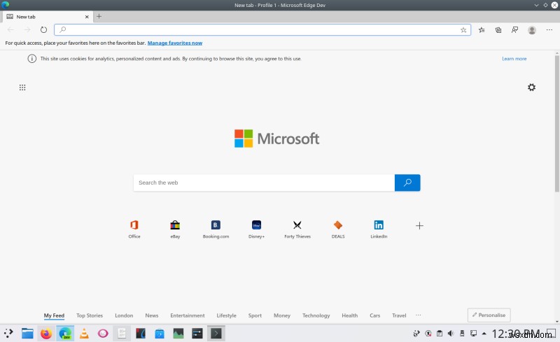 Microsoft Edge for Linux - 挑戦者登場