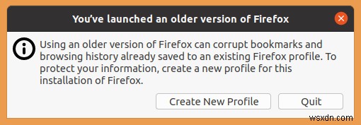 Firefox と古いプロファイルを再利用する方法