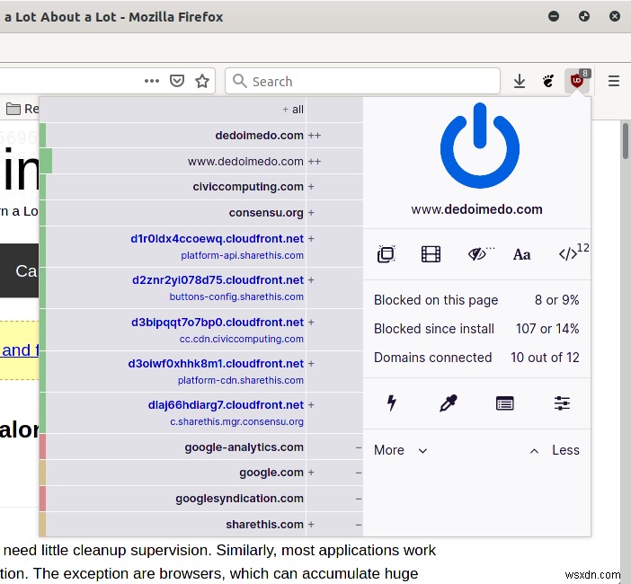 Ublock Origin - 強力なインターネット浄化ツール