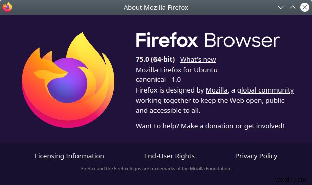 Firefox 75 - 悪くはないが必要でもない