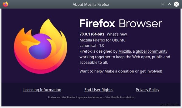 Firefox 70 レビュー - 反転ポイント?