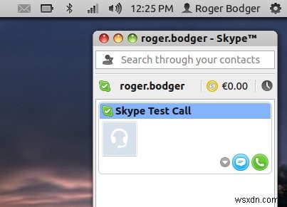 Skype 4 for Linux のレビュー - とても良い
