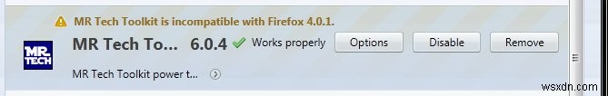 Firefox 5 - 完全に無関係でまったく意味がない