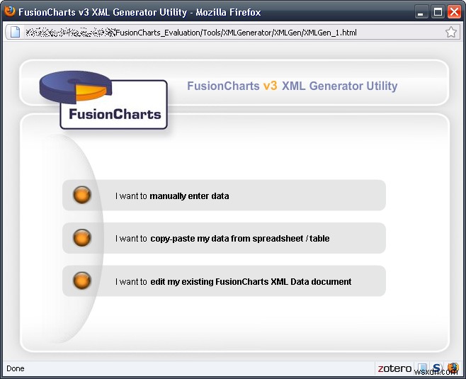 FusionCharts で見事なグラフを作成