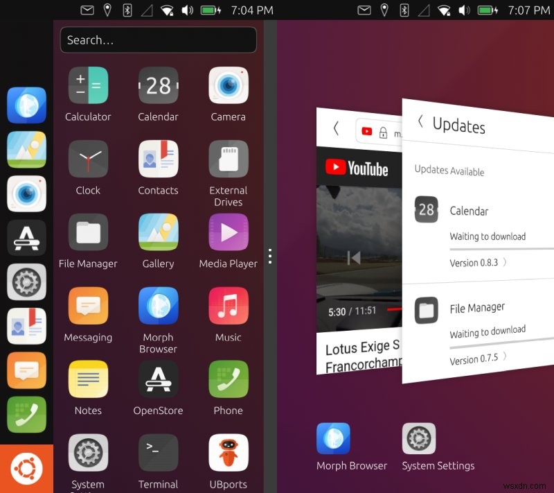 懐かしい! Aquaris E4.5 と Ubuntu Touch が再び