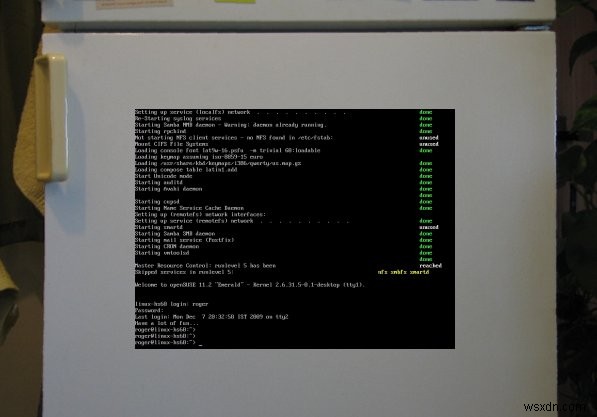 冷蔵庫を Linux で動かしましょう!