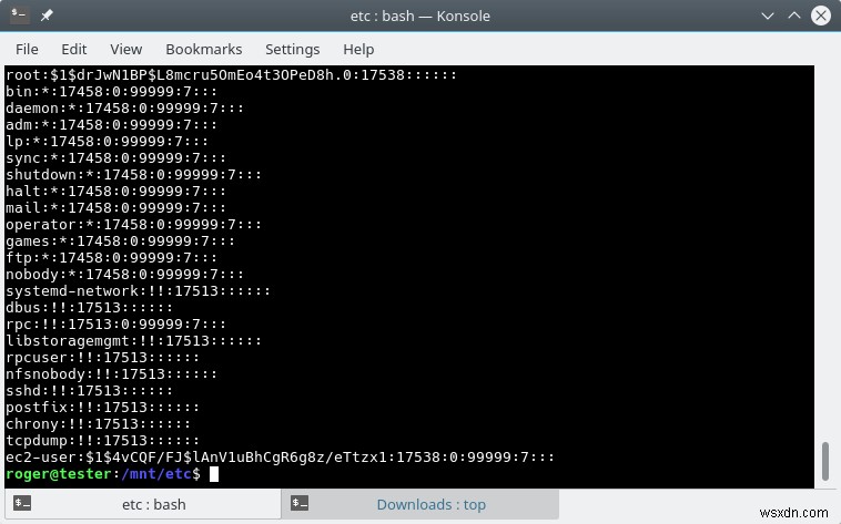 Amazon Linux 2 仮想マシンのログインとパスワード