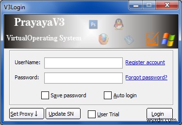 Prayaya V3 - ポータブル仮想オペレーティング システム
