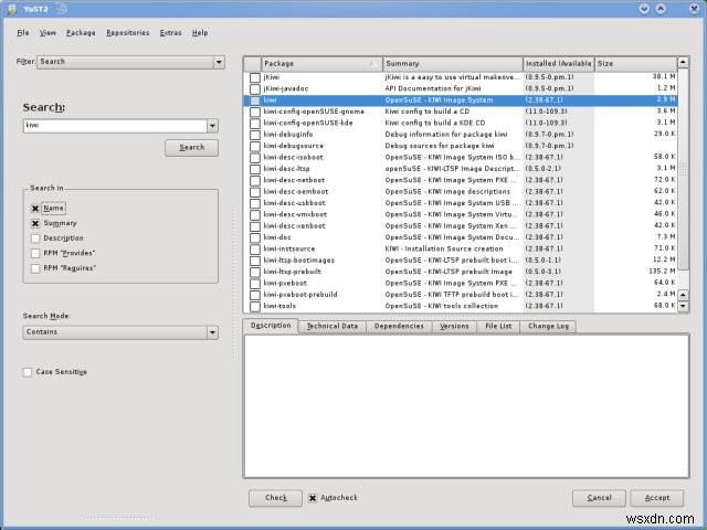 Kiwi Imaging System - 独自のオペレーティング システム イメージを数時間で作成