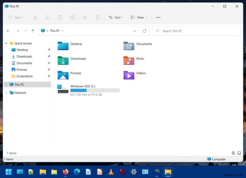 Windows 11 - デスクトップのユーザビリティ調整の第 1 ラウンド